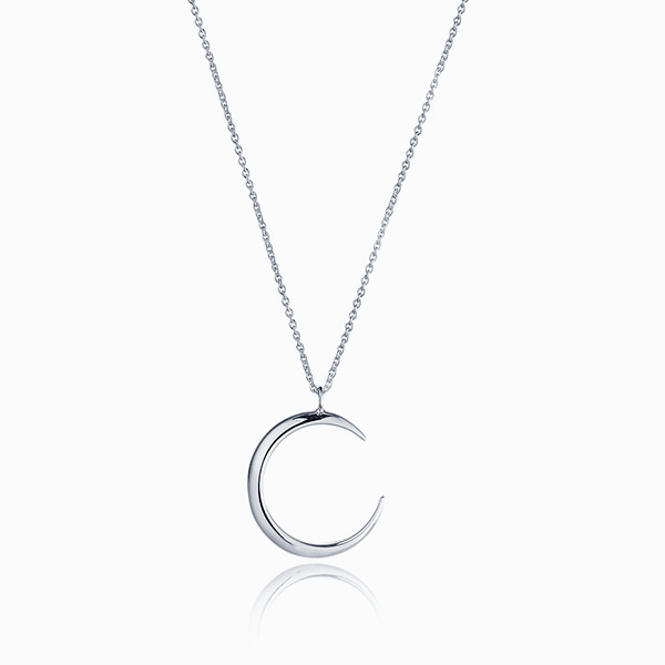 [Silver] Moon light Necklace n016 실버 달빛 목걸이