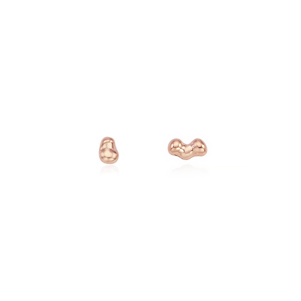 [14k/18k] Sand Grain Earrings Ge063